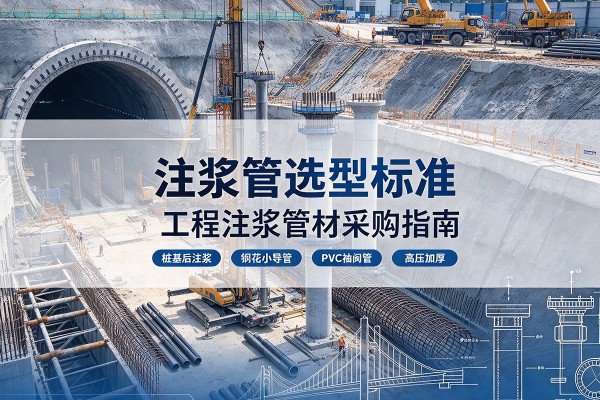 通城注浆管选型标准