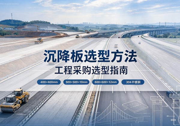 通城沉降板选择方法